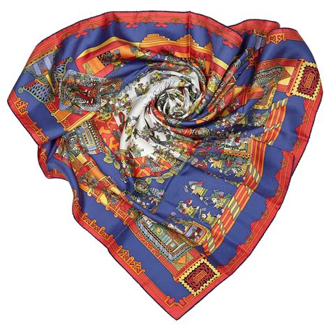 foulard hermes astres et soleils|Écharpe en soie Hermès « Astres et Soleils » En vente sur.